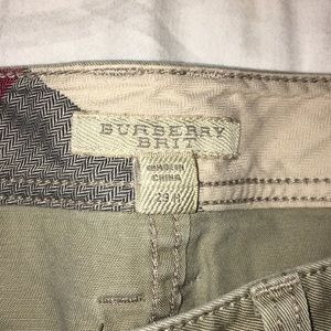 Burberry Brit Capri pants - size 29/US 4 - tan